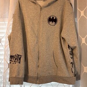 Batman zip up hoodie